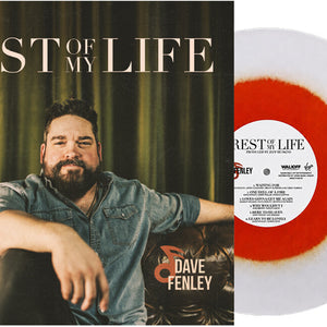 the album cover for Dave Fenley - Rest Of My Life [Colored Vinyl] (Org) (Wht)