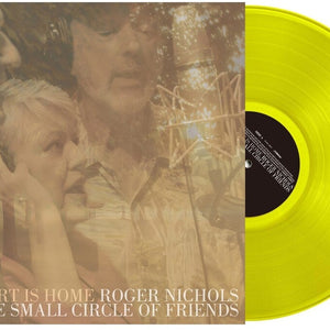 the album cover for Roger Nichols - My Heart Is Home [Colored Vinyl] [Clear Vinyl]