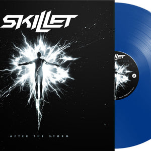 the album cover for Skillet - After The Storm [Indie Exclusive] Blue (Blue) [Colored Vinyl] [Indie Exclusive]