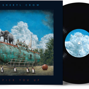 the album cover for Sheryl Crow - Pick You Up [Black]