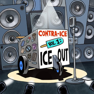 the album cover for Contra-Ice Vol. 1: Ice Out / Various - Contra-Ice Vol. 1: Ice Out