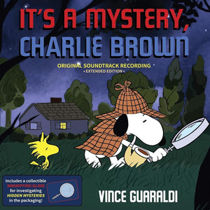 the album cover for Vince Guaraldi - It's A Mystery, Charlie Brown - O.S.T. (Aniv)