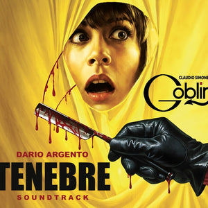the album cover for Claudio Simonetti's Goblin - Tenebrae - O.S.T.
