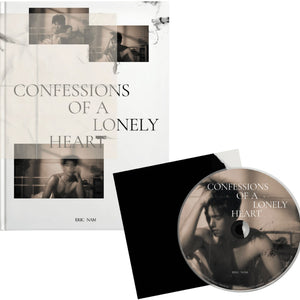the album cover for Eric Nam - Confessions of a Lonely Heart [92-page Hard Cover Photobook with Photocard]