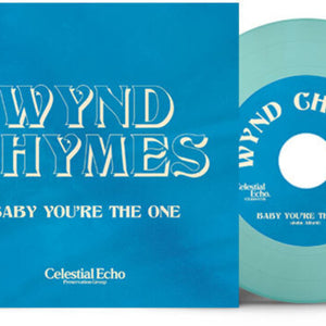 the album cover for Wynd Chymes - Baby You're The One (Blue) [Colored Vinyl]