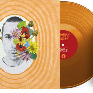 the album cover for Noah Lekas  C. - Flowers Of Perennial Dissent - Tangerine (W/Book)