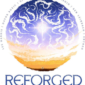 the album cover for Lee Harris  / Bozic,Davor - Reforged: The Sacred Fire Remix Album