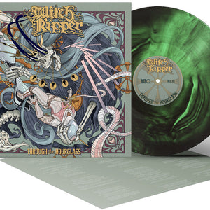 the album cover for Witch Ripper - Through The Hourglass (Blk) [Colored Vinyl] (Grn) [Limited Edition]