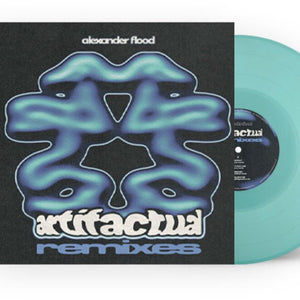 the album cover for Alexander Flood - Artifactual Remixes (Blue) [Colored Vinyl]