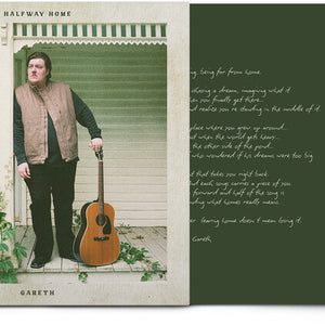 the album cover for Gareth - Halfway Home [Green]