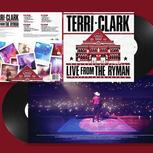the album cover for Terri Clark - Terri Clark: Live From The Ryman
