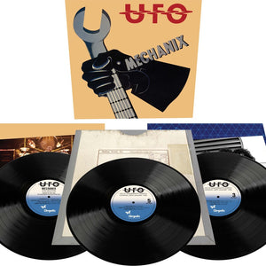 the album cover for UFO - Mechanix [Deluxe] [Remastered]