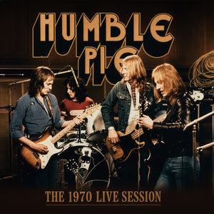 the album cover for Humble Pie - 1970 Live Session - Yellow [Colored Vinyl] [Limited Edition] (Ylw)
