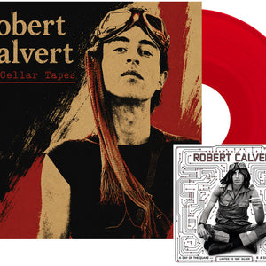 the album cover for Robert Calvert - The Cellar Tapes [Red]
