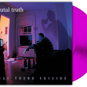 the album cover for Brutal Truth - Kill Trend Suicide - 2026 Reissue [Neon Violet]