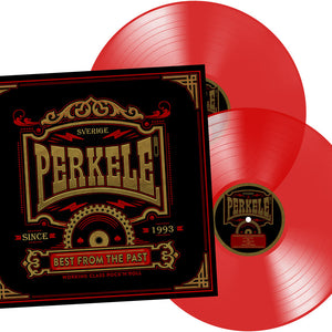 the album cover for Perkele - Best From The Past [Colored Vinyl] (Red)