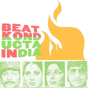 the album cover for Madlib - Beat Konducta Vol. 3-4: In India - Saffron Blend Edition
