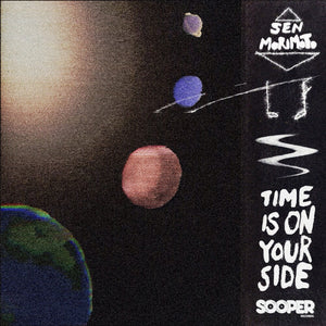 the album cover for Sen Morimoto - Time Is On Your Side [Clear Vinyl] (Red)