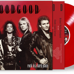 the album cover for Bloodgood - Rock In A Hard Place [Colored Vinyl] [Limited Edition] [Remastered]