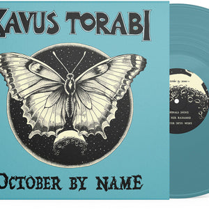 the album cover for Kavus Torabi - October By Name (Blue) [Colored Vinyl]