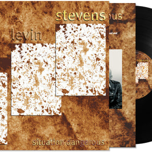 the album cover for Bozzio Levin Stevens - Situation Dangerous