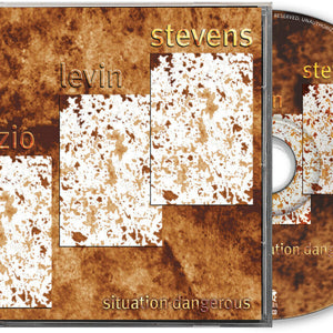 the album cover for Bozzio Levin Stevens - Situation Dangerous