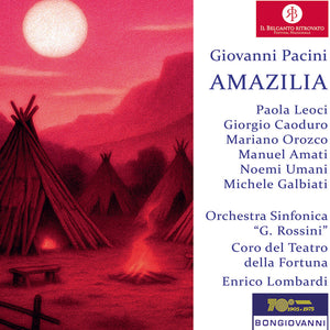 the album cover for Paola Leoci - Amazilia