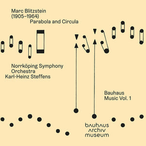 the album cover for Aleksander Nohr - Marc Blitzstein: Parabola & Circula