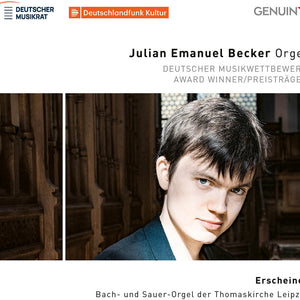 the album cover for Julian Becker  Emanuel - Erscheine!
