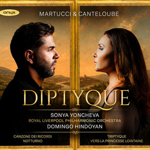 the album cover for Sonya Yoncheva - Dyptique