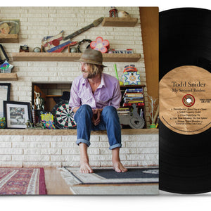 the album cover for Todd Snider - My Second Rodeo [Black]