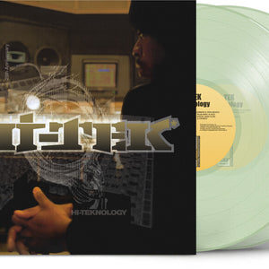 the album cover for Hi-Tek - Hi-Teknology [Clear Vinyl] (Gate) (Aniv) (Phot) [Remastered]