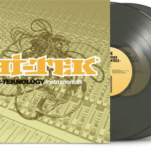 the album cover for Hi-Tek - Hi-Teknology (Instrumentals) [Clear Vinyl] (Bice) [Remastered]