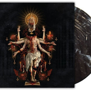 the album cover for Satanic Planet - Dead Deities [Orchard Indie Exclusive Onyx Marble]
