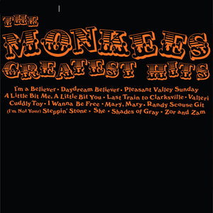 the album cover for Monkees - Greatest Hits [Colored Vinyl] [Limited Edition] (Org)