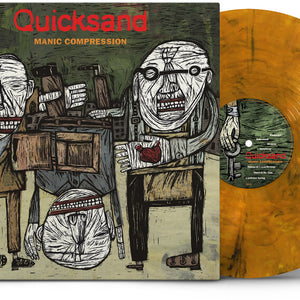 the album cover for Quicksand - Manic Compression [Colored Vinyl] (Org)