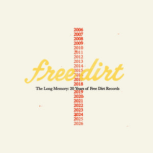 the album cover for Long Memory: 20 Years Of Free Dirt Records / Var - Long Memory: 20 Years Of Free Dirt Records / Var