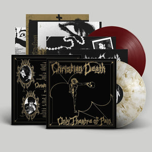 the album cover for Christian Death - Only Theatre Of Pain [Indie Exclusive] [Colored Vinyl] [Limited Edition] (Post)