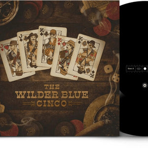 the album cover for Wilder Blue - Cinco