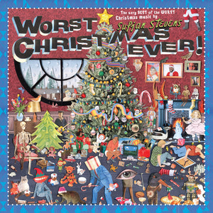 the album cover for Sufjan Stevens - Worst Christmas Ever