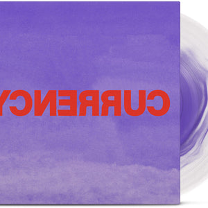 the album cover for Anberlin - CURRENCY [Indie Exclusive Clear in Violet]