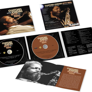 the album cover for Clifford Jordan - Let It Ring: Live At The Jazz Showcase