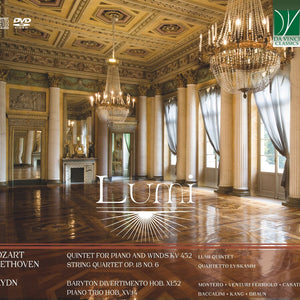 the album cover for Various Artists - Mozart, Haydn, Beethoven: Lumi