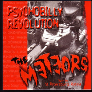 the album cover for Meteors - Psychobilly Revolution