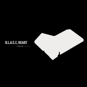 the album cover for B.L.A.C.C. Heart - Pain Of Ordeals
