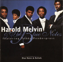 Load image into Gallery viewer, Harold Melvin And The Blue Notes Featuring Teddy Pendergrass : Blue Notes &amp; Ballads (CD, Comp)
