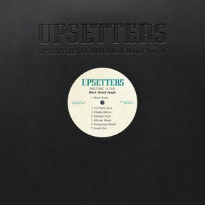 the album cover for Upsetters - Upsetters 14 Dub Black Board Jungle