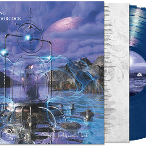 the album cover for Spirits Burning & Michael Moorcock - An Alien Heat [Blue]