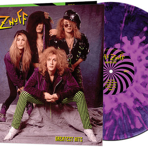 the album cover for Enuff Z'Nuff - Greatest Hits [Colored Vinyl] [Limited Edition] (Purp) (Spla)