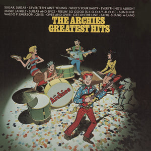 the album cover for Archies - Greatest Hits [Clear Vinyl] (Red) (Aniv)